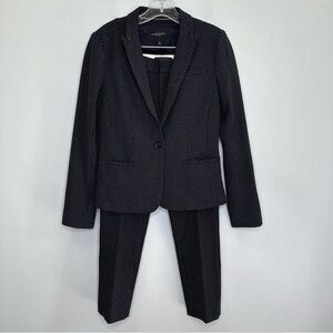 SOLD! SOLD!Banana Republic Sloan Classic Tweed Navy Speckled Pants Jacket Suit